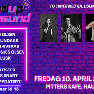 Event image Latterverket på Pitters, Fredag 10.04.2026