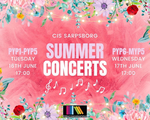 Event image CIS PYP1-PYP5 Summer Concert