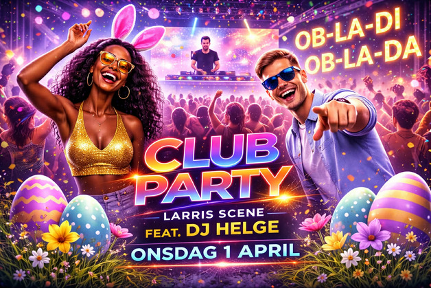 Event image CLUB PARTY M/DJ HELGE // ONSDAG 1 APRIL 