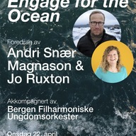 Event image Inspire and engage for the Ocean by Andri Snær Magnason - Jo Ruxton
