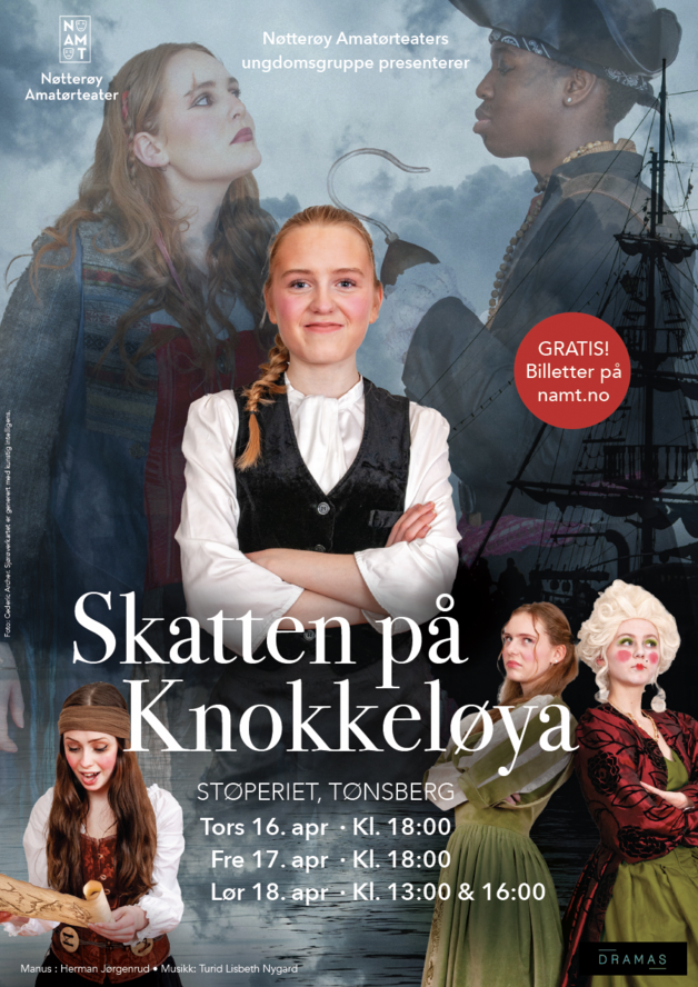 Event image Skatten på Knokkeløya Tordag 16.04 18:00