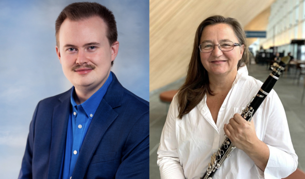 Event image Konsertforedrag: Oskar med historieboka og Kari med klarinetten