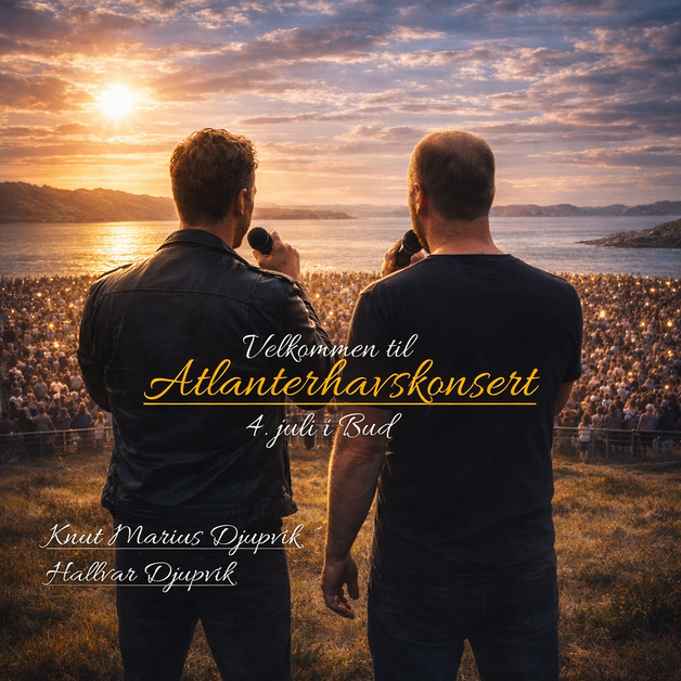 Event image Atlanterhavskonsert med Knut Marius & Hallvar Djupvik