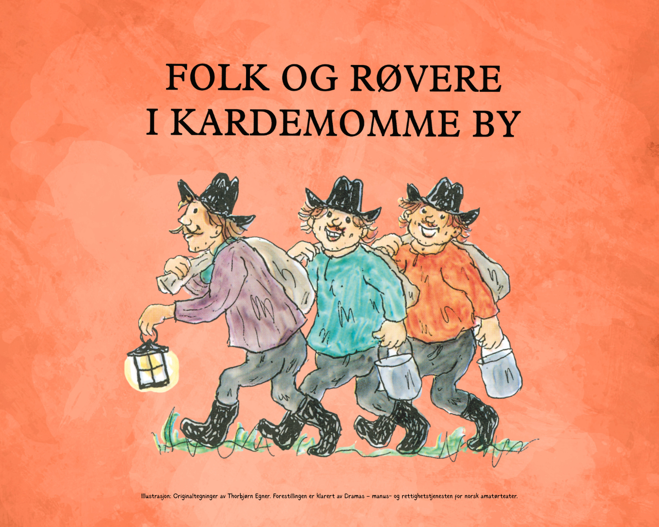 Diorama – Folk og røvere i Kardemommeby