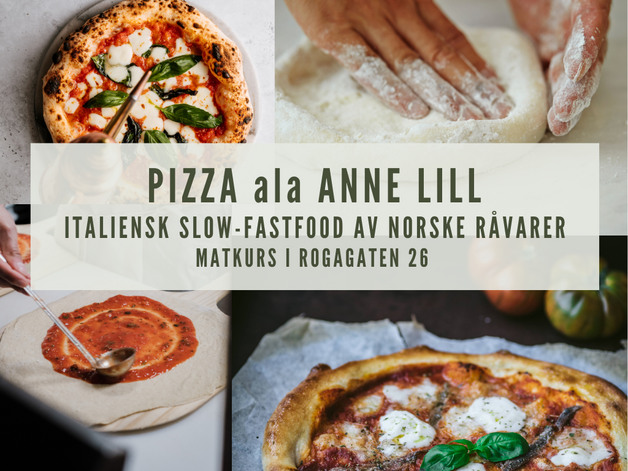 Matkurs: Pizza ala Anne Lill - august
