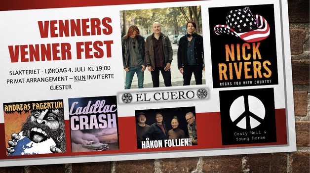 Event image PRIVAT ARR: VENNERS VENNER FEST 