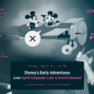 Event image BFK | WALT DISNEYS TIDLIGE EVENTYR / Live: Kjetil Schjander Luhr & Kristin Bolstad