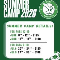 Event image Bray Wanderers FC Summer Camp 2026 Week 1