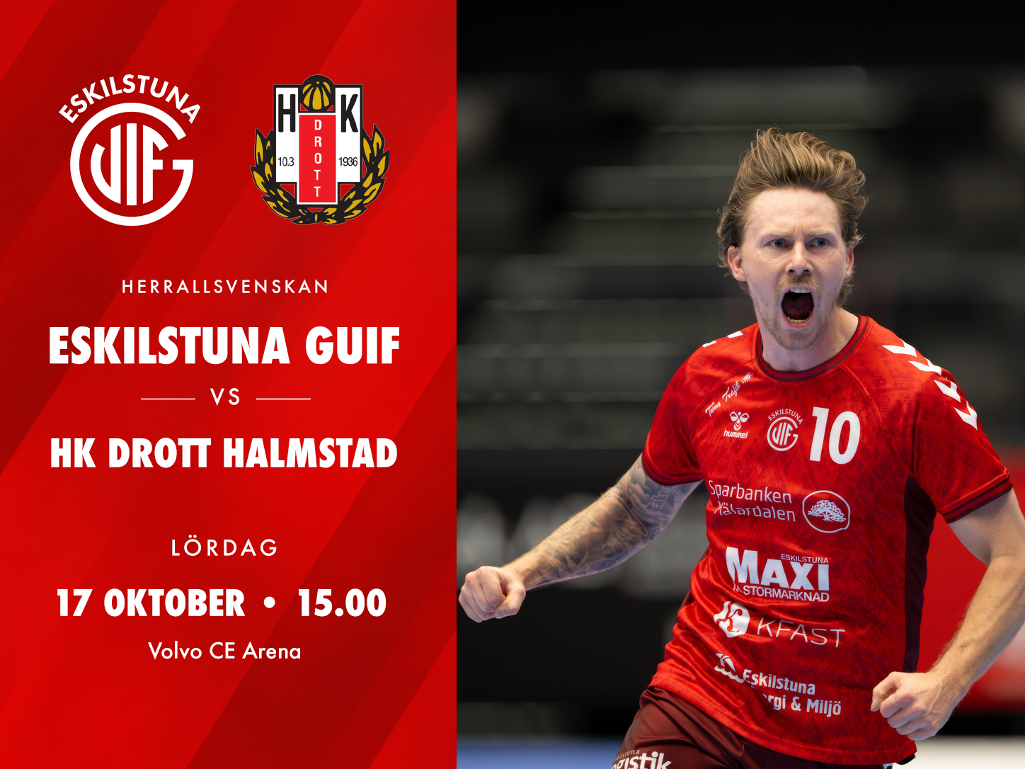 Event image Eskilstuna Guif - HK Drott Halmstad