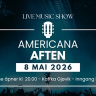 Event image AMERICANA AFTEN - Fredagskveld på Kaffka 08.05. kl. 20
