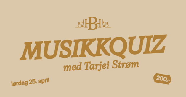 Event image Musikkquiz med Tarjei Strøm