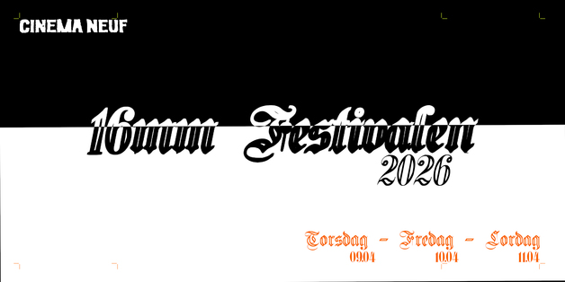 Event image 16mm Festivalen 2026