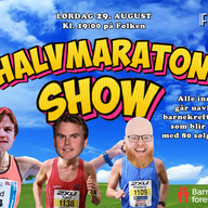 Event image Halvmaraton Show på Folken - 29. august