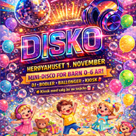 Event image Minidisko - Herøyahuset 