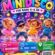 Event image Minidisko - Herøyahuset 