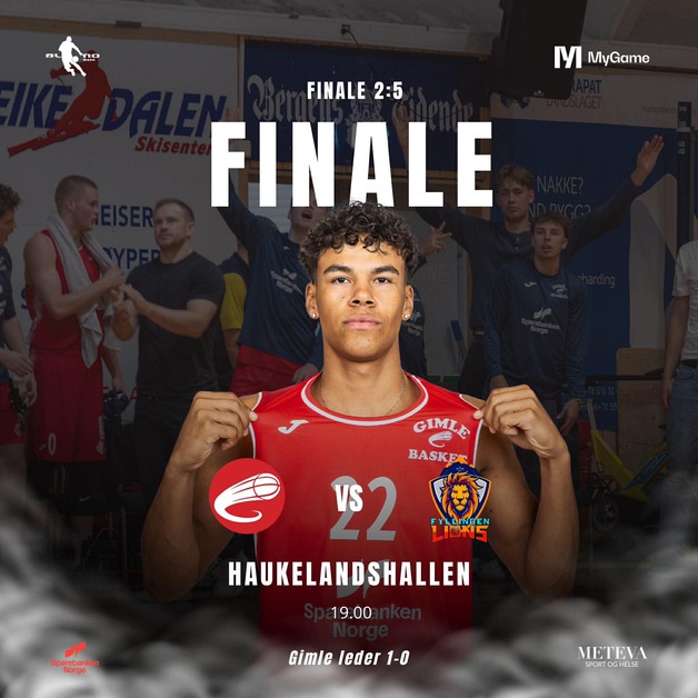 Event image Finale kamp 2: Gimle Basket - Fyllingen 