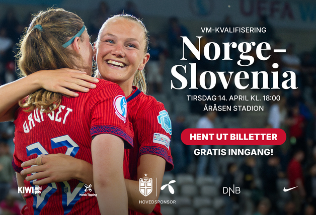 Event image VM-kvalifisering: Norge - Slovenia