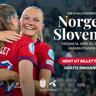 Event image VM-kvalifisering: Norge - Slovenia