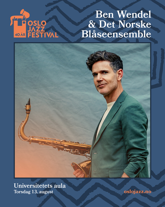 Event image Ben Wendel & Det Norske Blåseensemble | Oslojazz 2026