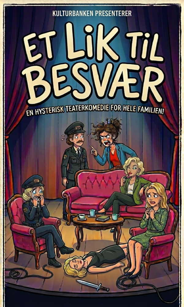 Event image Barna i Kulturbanken presenterer: Et lik til besvær