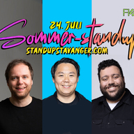 Event image Sommer-standup på Fiskepiren - 24. juli