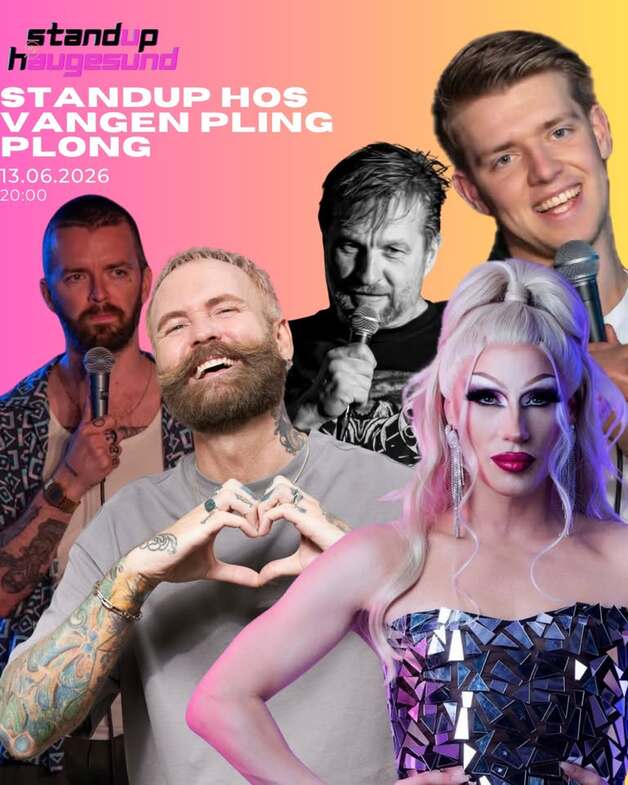 Event image Standup Vangen Pling Plong - Skrellex + Adam Schjølberg og m.flere