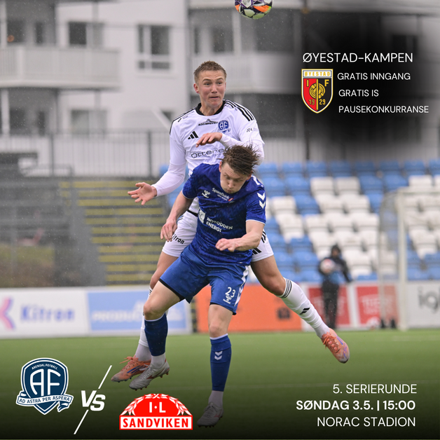 Event image 03.05.26, Arendal - Sandviken