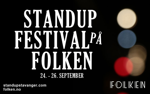 Event image Standupfestival på Folken // 24.-26. september
