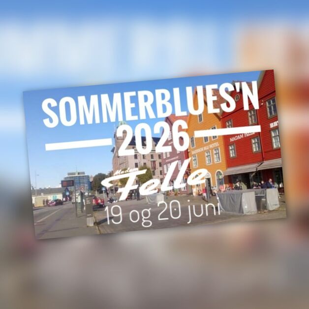 Event image SOMMERBLUESEN 2026 - LØRDAG 