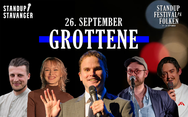 Event image Festival - Standup i Grottene - 26. september
