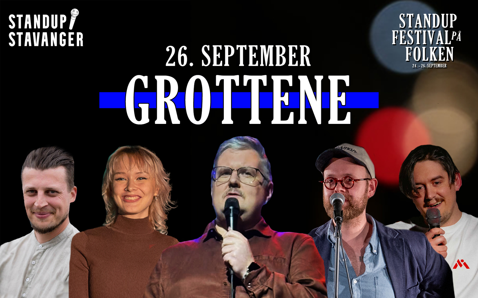 Event image Festival - Standup i Grottene - 26. september