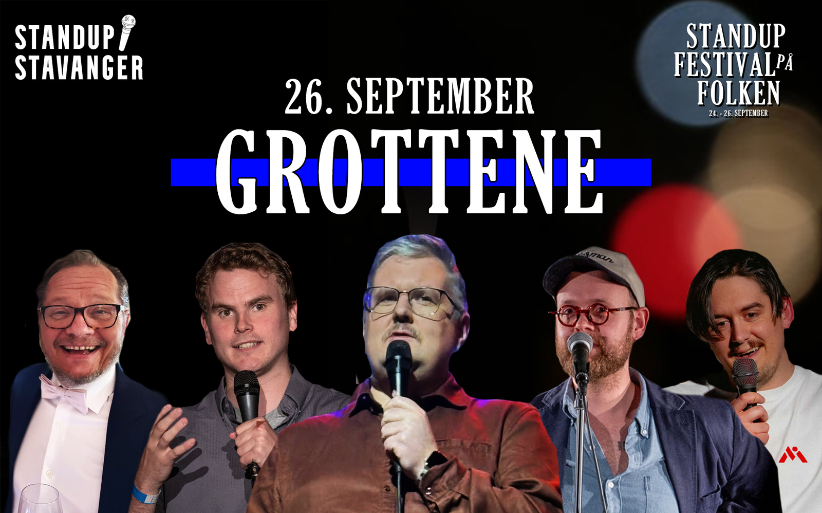 Event image Standupfestival - Standup i Grottene - 26. september
