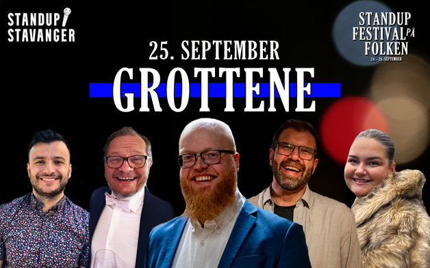 Event image Festival - Standup i Grottene - 25. september
