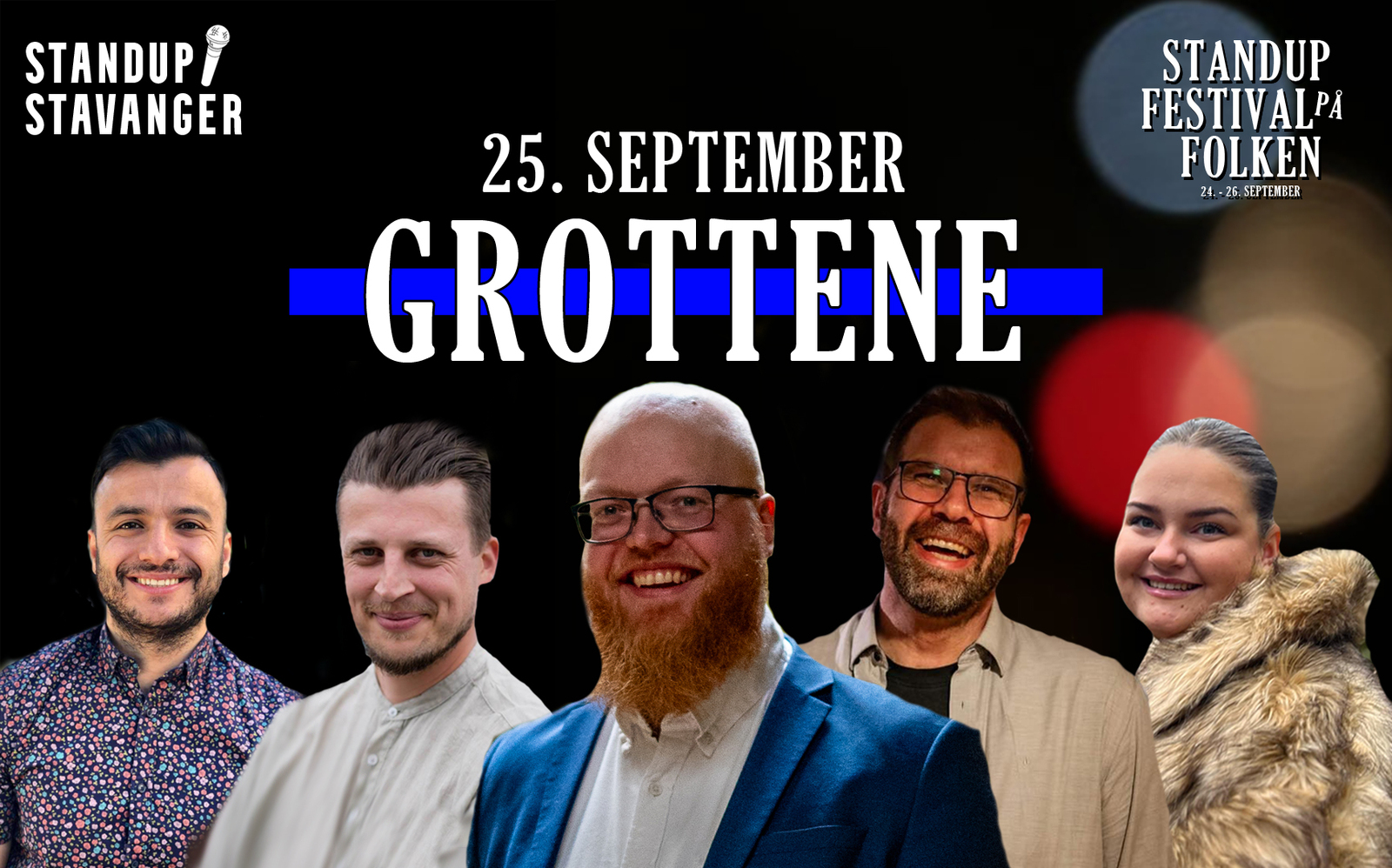 Event image Festival - Standup i Grottene - 25. september