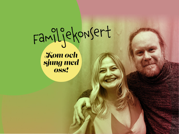 Event image Kom och sjung med oss! FAMILJEKONSERT med Elinor Fryklund och Johan Reis.