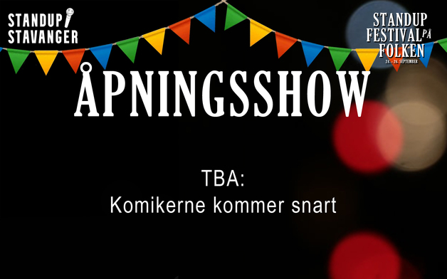 Event image Festival - Åpningsshow - 24. september