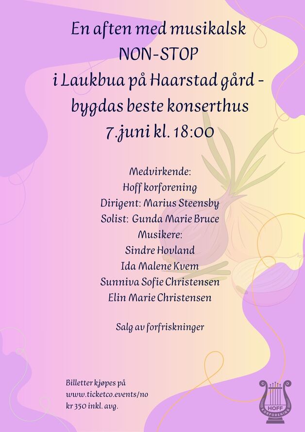 Event image En aften med musikalsk NON-STOP