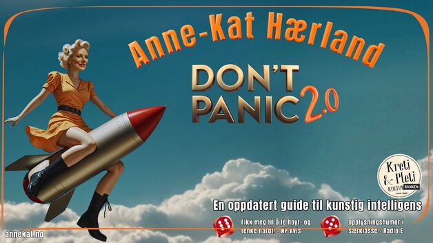 Event image Anne Kat Hærland // Don't Panic 2.0//Kulturbanken Jessheim