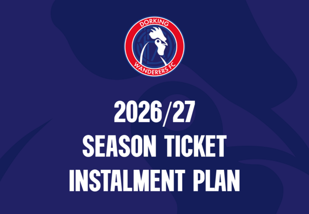 2026/27 Season Ticket Instalment
