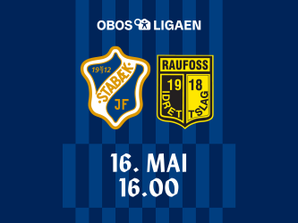 Event image OBOS-ligaen 2026 - ÅPNINGSKAMP NYE NADDERUD STADION: Stabæk Fotball - Raufoss