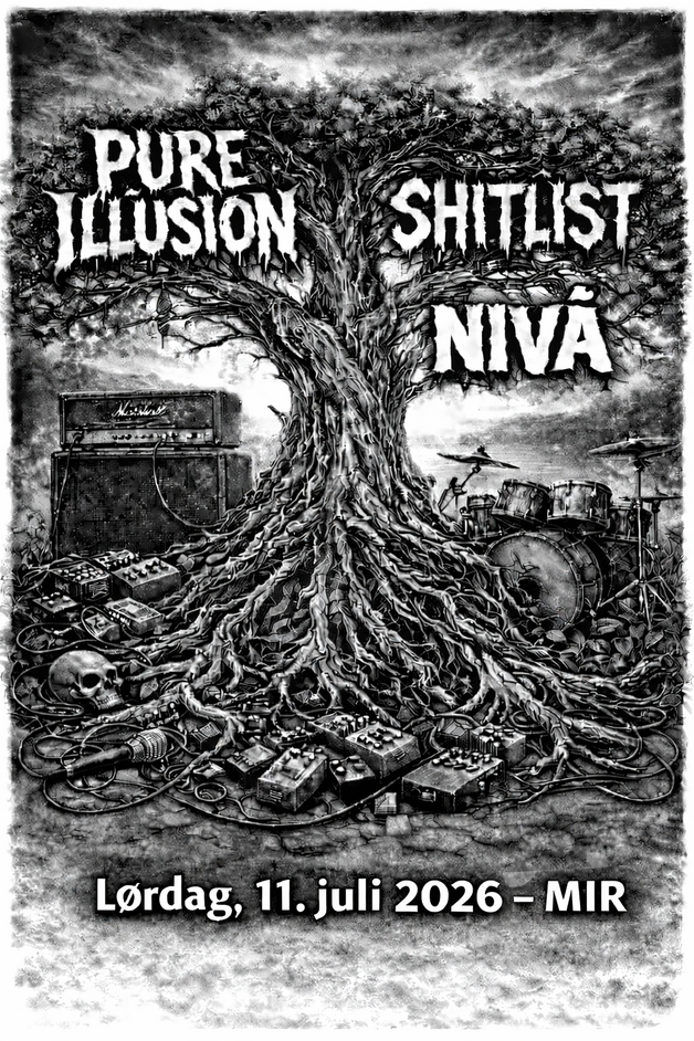 Event image Shitlist / Pure Illusion / Nivå - Mir