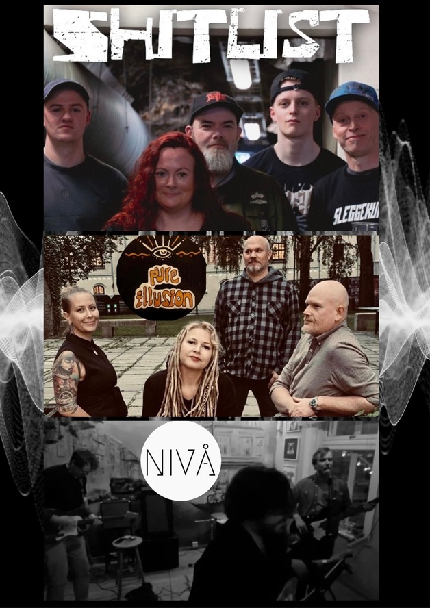 Event image Shitlist / Pure Illusion / Nivå - Mir