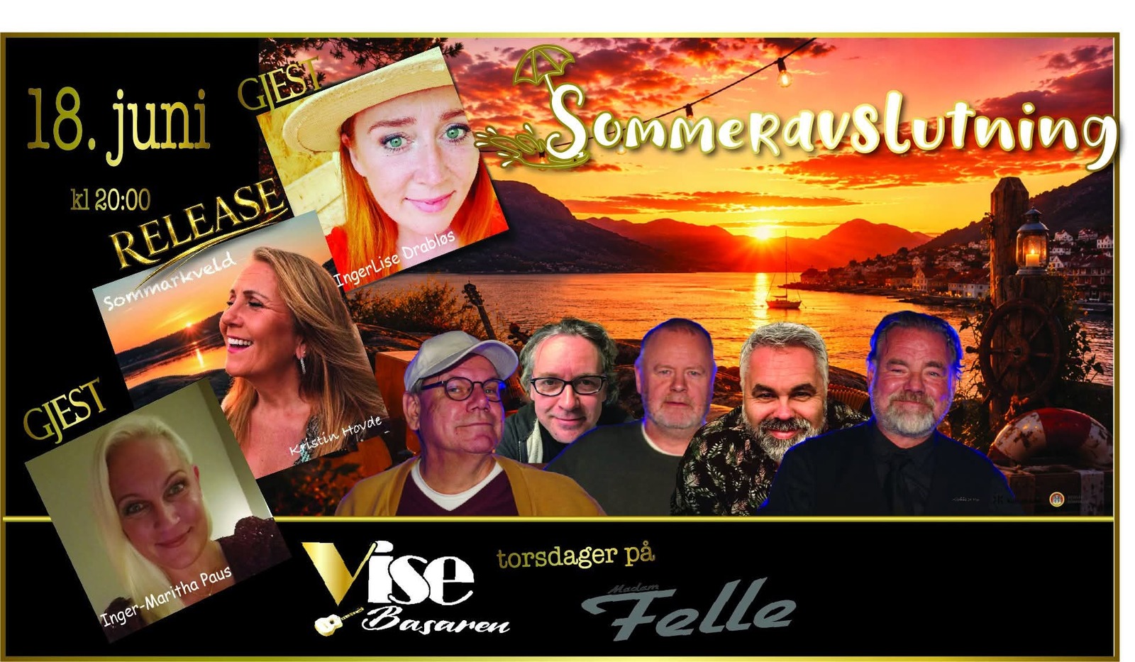 Event image Sesongavslutning i ViseBasaren
