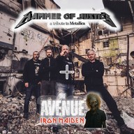 Event image METALLICA + IRON MAIDEN TRIBUTE: Hammer of Justice + The Avenue // Hvelvet Scene