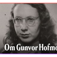 Event image I krig og kjærlighet. Om Gunvor Hofmo