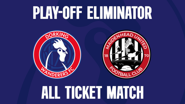 Event image Dorking Wanderers vs Maidenhead United