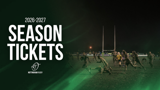 Nottingham Rugby Season Tickets 2026-27