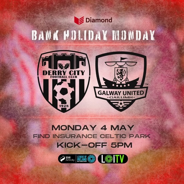 Event image Derry City v Galway Utd - HOME SUPPORTERS TERRACE 