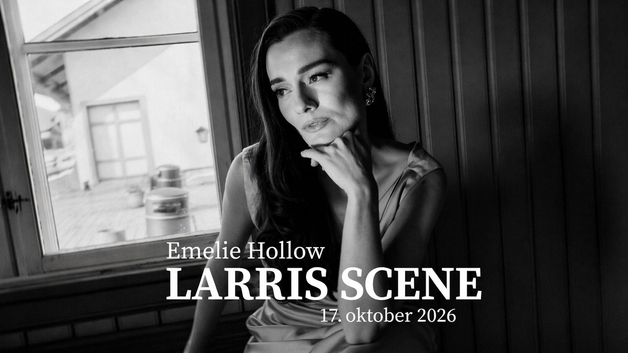 Event image EMELIE HOLLOW // LIVE LARRIS SCENE // LAURDAG 17/10-26