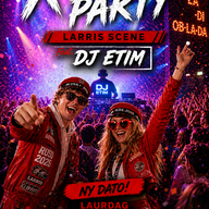 Event image X -RUSS 2026 // M/DJ ETIM // LAURDAG 23. MAI @LARRIS SCENE 